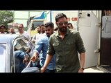 Ajay Devgan Spotted Outisde Savdhhaan India Sets For Shivaay Promotions