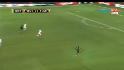 Dzon Delarge Goal HD - Osmanlispor 1-0 Zurich 08.12.2016