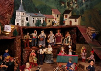 La crèche de Noël de Vaudreching toujours plus grande