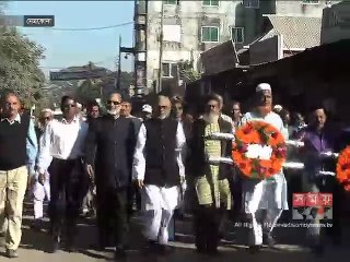 নানা কর্মসূচিতে নেত্রকোনা ও নড়াইল মুক্ত দিবস পালন