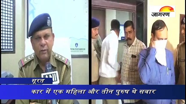 होंडा कार के अंदर मिले 76 लाख रुपये के नए नोट