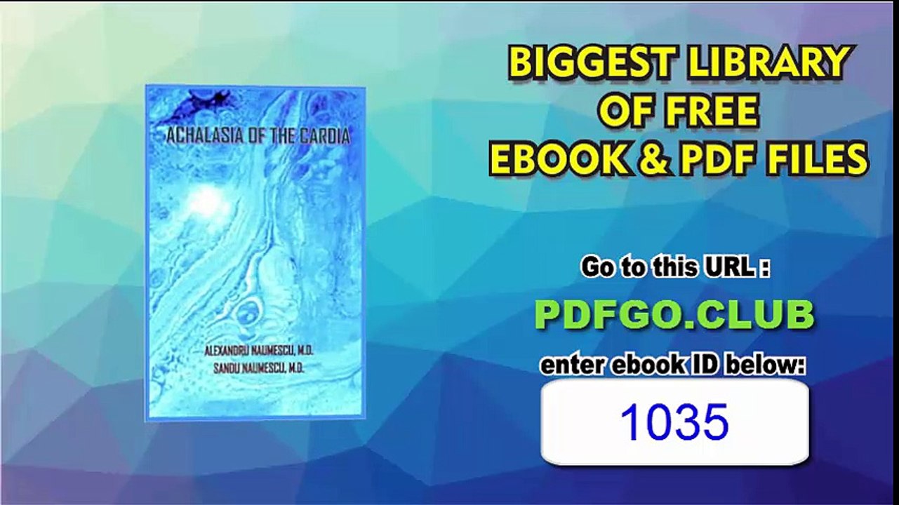 ACHALASIA OF THE CARDIA