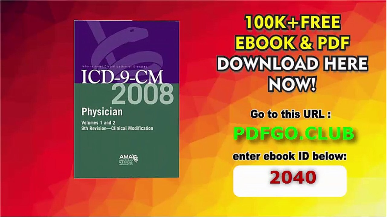 AMA Physician ICD-9-CM 2008, Volumes 1  2 - Compact Edition 1 Compact Edition