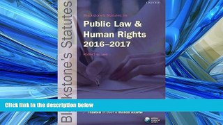 FAVORIT BOOK Blackstone s Statutes on Public Law   Human Rights 2016-2017 (Blackstone s Statute