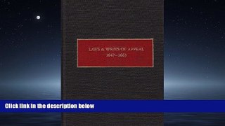 READ THE NEW BOOK Laws and Writs of Appeal, 1647-1663 (New Netherland Documents) BOOOK ONLINE