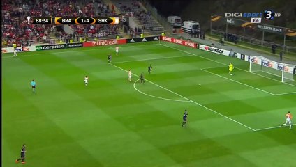 Nikola Vukcevic Goal HD - Braga 2-4 Shakhtar Donetsk  - 08.12.2016