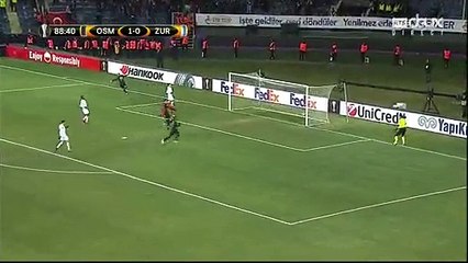 Erdal Kilicaslan Goal HD - Osmanlispor 2-0 Zurich - 08.12.2016