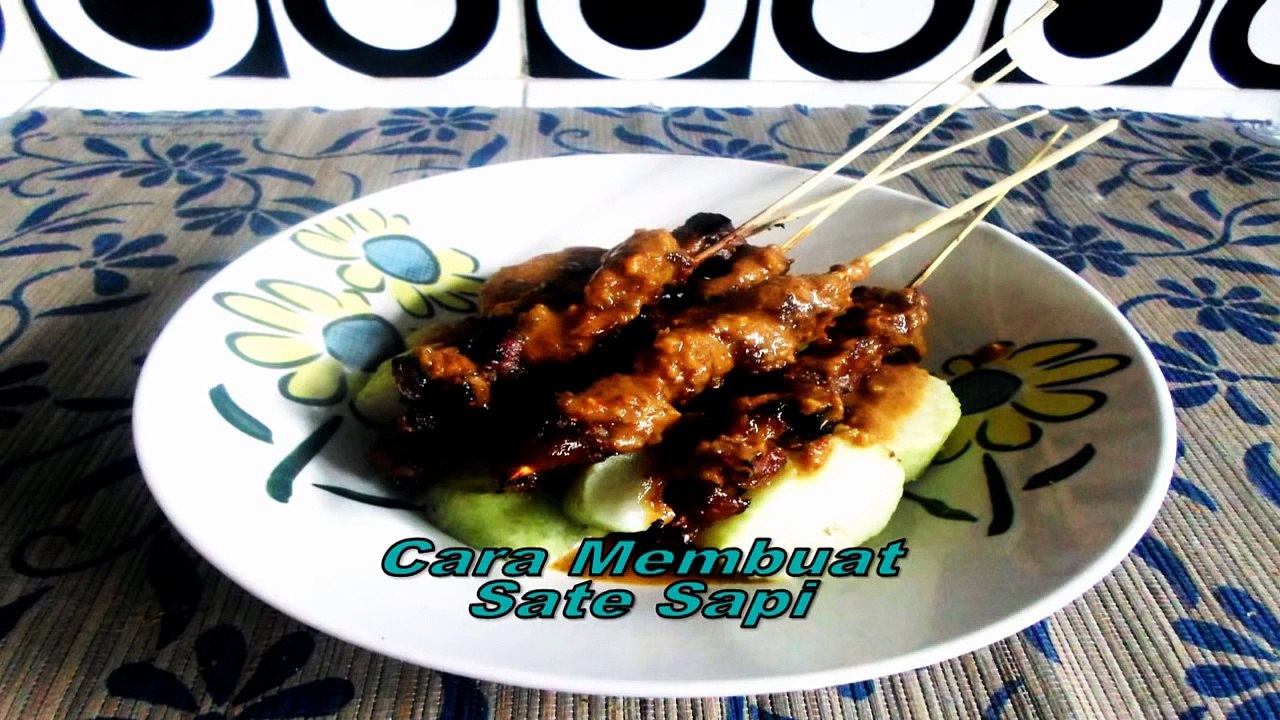 Resep Cara Membuat Sate Daging Sapi