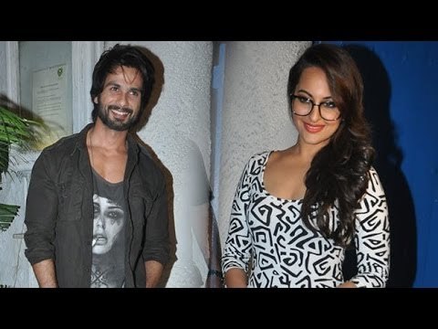 Exclusive: Shahid Kapoor, Sonakshi Sinha, Riteish-Genelia at 'R... Rajkumar' Sucess Party