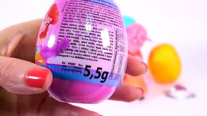 Coração e Ovos Surpresa de Massinha Play-Doh com Peppa Pig e Familia