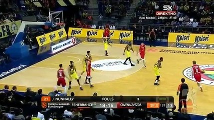 Fenerbahce - Crvena Zvezda / N. Wolters - odlican prodor