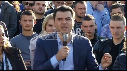 Ora News –Basha, të rinjve PD: Mos ikni por luftoni. Në krahun tuaj janë aleatët