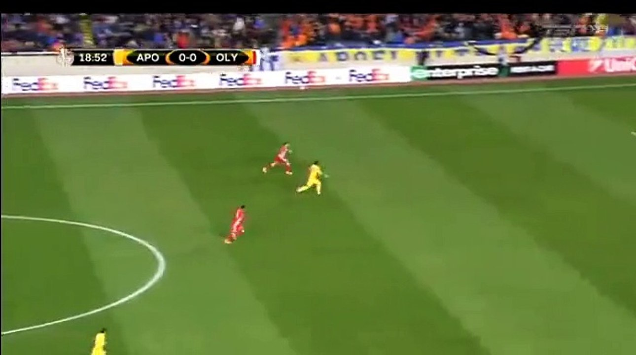 Pieros Soteriou GOAL  - APOEL	1-0	Olympiakos Piraeus 08.12.2016