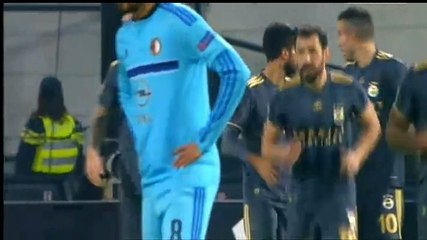 Moussa Sow - SUPER GOAL  - Feyenoord	0-1	Fenerbahce 08.12.2016