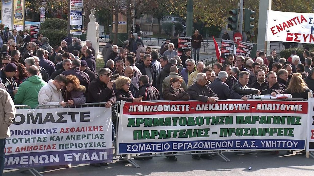 Generalstreik in Griechenland: 'Riesige Schwierigkeiten'