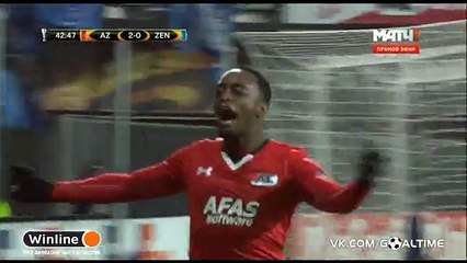 Ridgeciano Haps Goal HD - AZ Alkmaar 2-0 Zenit Petersburg -08.12.2016  Europa League