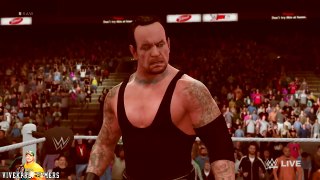 WWE 2016 The Undertaker vs Braun Strowman   WWE RAW  Match