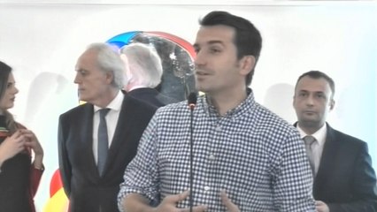 Report TV - Çelet ekspozita e Marco Lodolas Veliaj: Skulpturat e tij, kryevepra