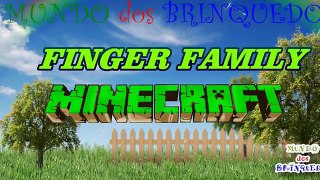 Finger Family Song - Minecraft - Família dos Dedos - Nursery Rhymes Lyrics and More