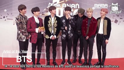 [M2] 161202 2016 MAMA Congratulation! BTS! (VOSTFR)