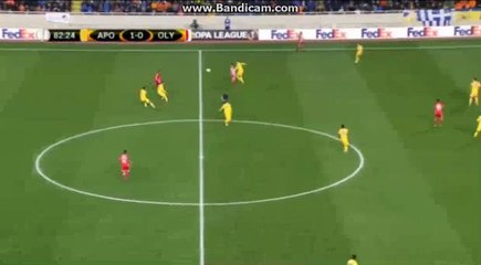 Igor de Camargo Goal HD - APOEL Nicosia 2-0 Olympiacos 08-12-2016