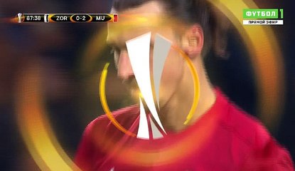 Ibrahimovic Goal HD - FK Zorya Luhansk	0-2	Manchester United 08.12.2016