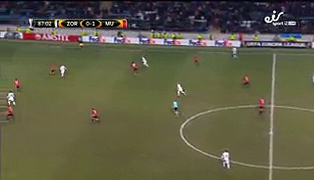 Zlatan Ibrahimovic Goal HD - FK Zorya Luhansk 0-2 Manchester United - 08.12.2016
