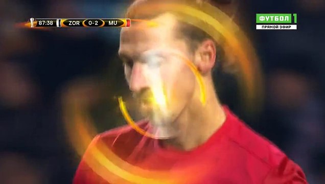 Zlatan Ibrahimovic Goal HD - FK Zorya Luhansk	0-2	Manchester United 08.12.2016