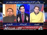 Fawad Chohdru Taunts Shahzeb Khanzada for defending PMLN and favoring Talal Chohdry