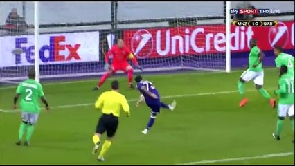 Les buts Anderlecht  vs Saintt Etienne r2resume video buts 08.12.2016