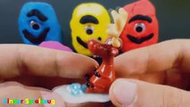 Lustige Play Doh Gesichter Überraschungseier Mit Spielsachen Für Kinder Auf Youtube 2016