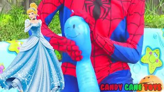 Learn Colors Balloon Finger Family Nursery Rhymes Play Doh Popsicle Disney Princess Dress Minutes
