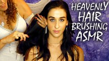 Heavenly Hair Brushing ASMR Angel Role Play ♥ Soft Spoken with Hair Play, Hair Styling