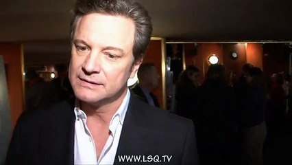 Colin Firth Interview - The King's Speech Screening