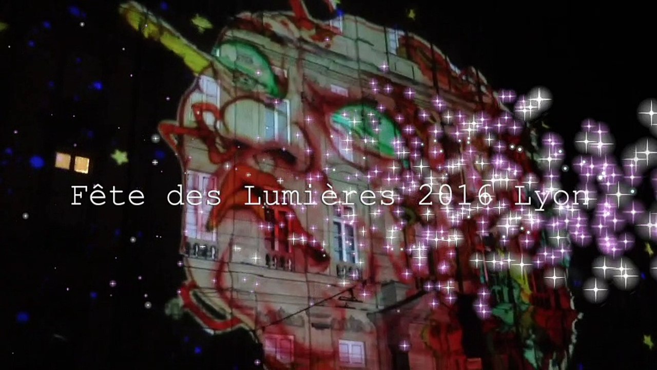 Fête des Lumières Place des Terreaux à Lyon