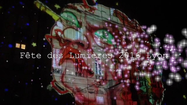 Fête des Lumières Place des Terreaux à Lyon