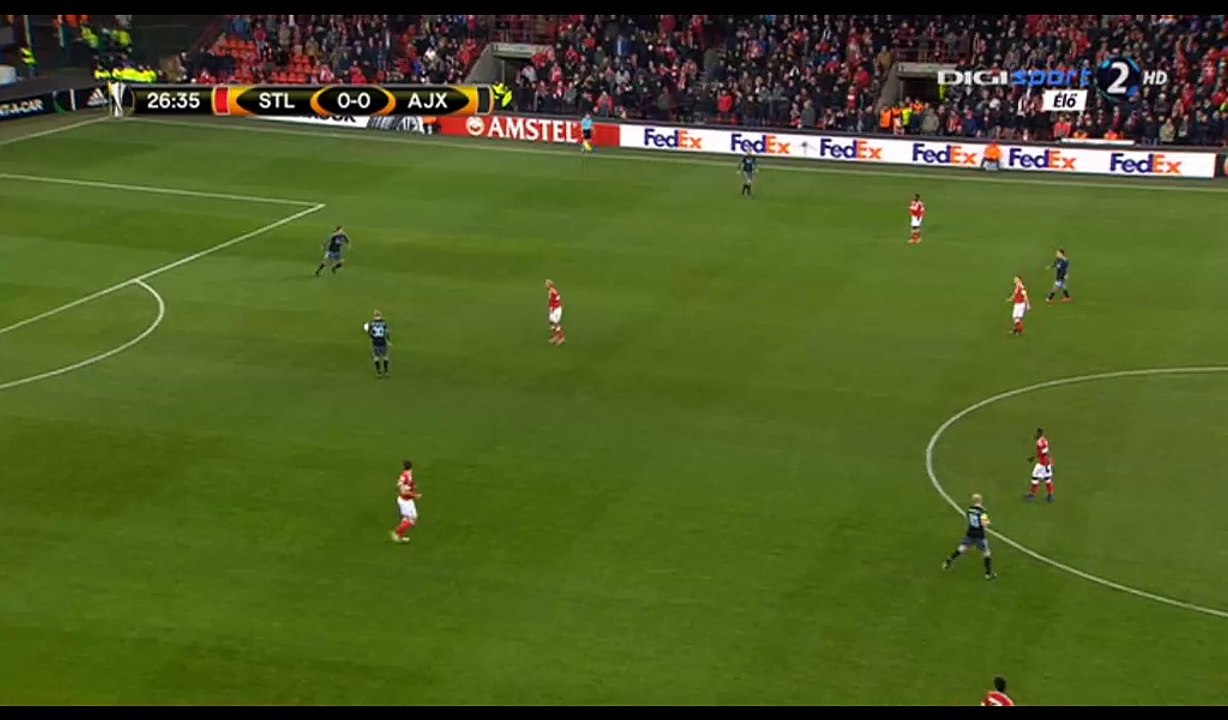 Anwar El-Ghazi Goal HD - St. Liege 0-1 Ajax - 08.12.2016