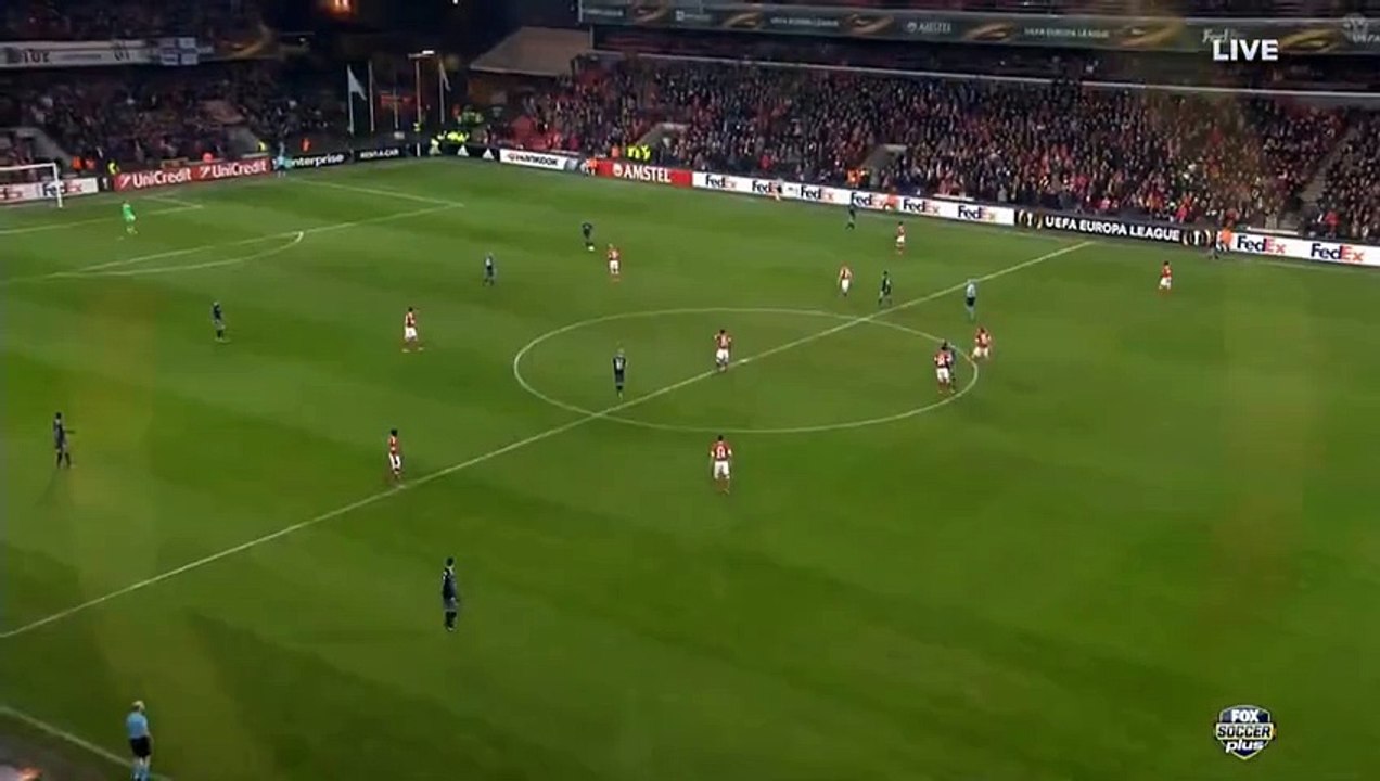 Anwar El-Ghazi Goal HD - St. Liege	0-1	Ajax 08.12.2016