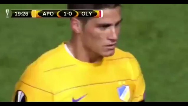 APOEL Nicosia VS Olympiakos Piraeus 2-0 Highlights (Europa League) 08/12/2016