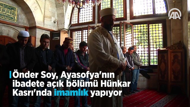 Ayasofyanın Spor ve Sanat Tutkunu Sıra Dışı İmamı Önder Soy