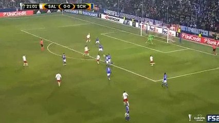 Schlager X. Goal for Red Bull Salzburg vs FC Schalke 04 1 - 0, 8 Dec 2016