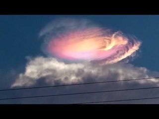 Beautiful Cloud Formation Captivates Town