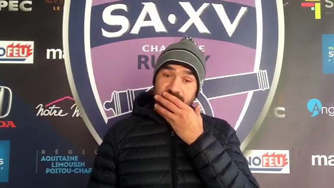 Davide Duca, avant le match contre Narbonne