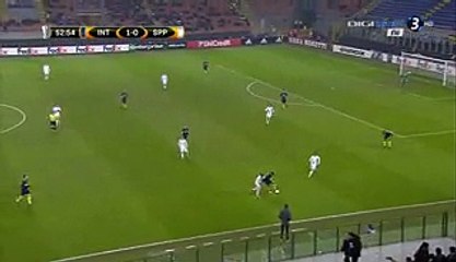 Lukas Marecek Goal HD - Inter 1-1 Sparta Prague - 08.12.2016