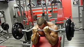 Lazar Angelov arms workout hard 2016