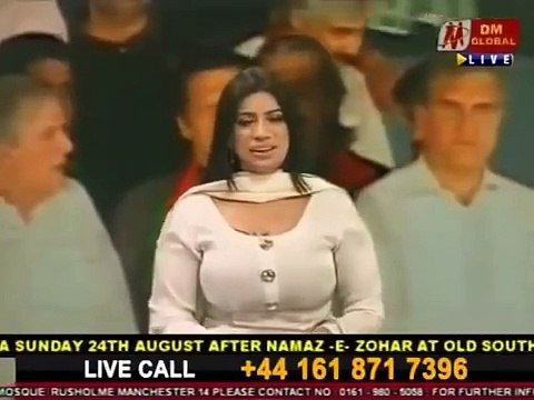 لایئو کالر کی بات پر گندی ھوسٹ کا برا حال - YouTube