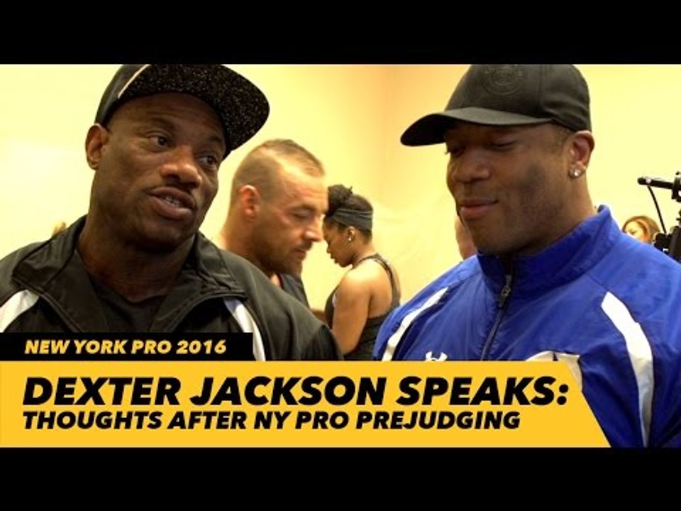 Dexter Jackson Speaks After New York Pro Prejudging New York Pro 2016 video Dailymotion