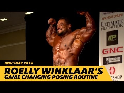 Roelly Winklaar 2016 New York Pro Posing Routine | Generation Iron