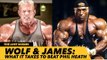 Dennis James Tells Dennis Wolf What He Needs To Beat Phil Heath | Generation Iron