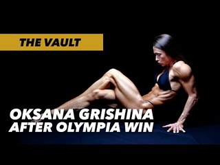 Oksana Grishina at 50th Olympia